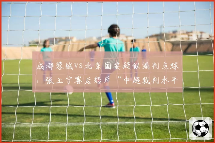 成都蓉城vs北京国安疑似漏判点球，张玉宁赛后怒斥“中超裁判水平令人寒心”
